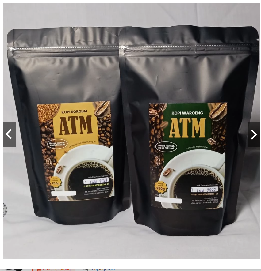 ATM KOPI WAROENG 250 GRAM
