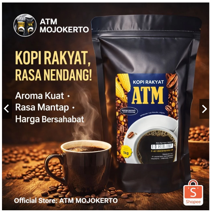ATM KOPI RAKYAT 1 KG